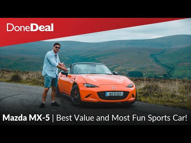 Mazda MX-5 | Best Value Sports Car on the Market | DoneDeal Reviews | 30th Year Anniversary