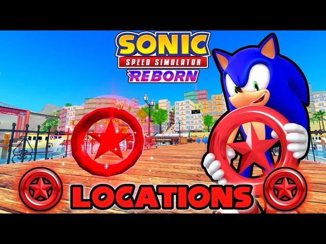 All Red Star Ring Locations in City Escape (Sonic Speed Simulator)