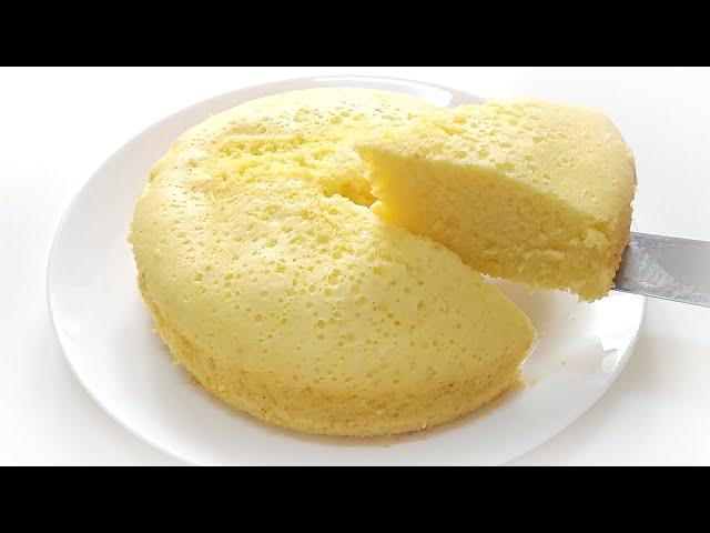 Steamed Condensed Milk Cake | Steamed Cake | Tasty Kitchen