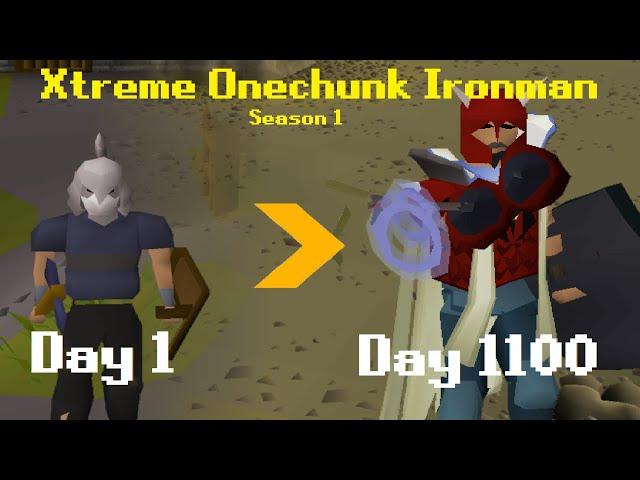 Xtreme Onechunk Ironman, 5000 hours In a Handful Of Chunks [Season 1]