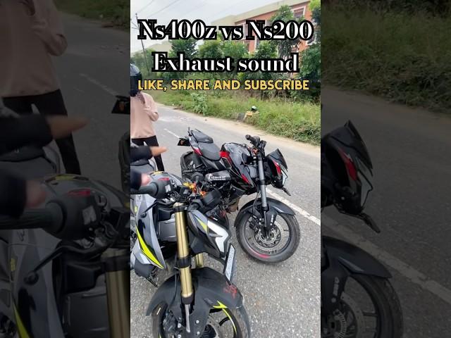 Ns400 vs ns200 exhaust sound #ns400 vs #ns200 #exhaust #sound