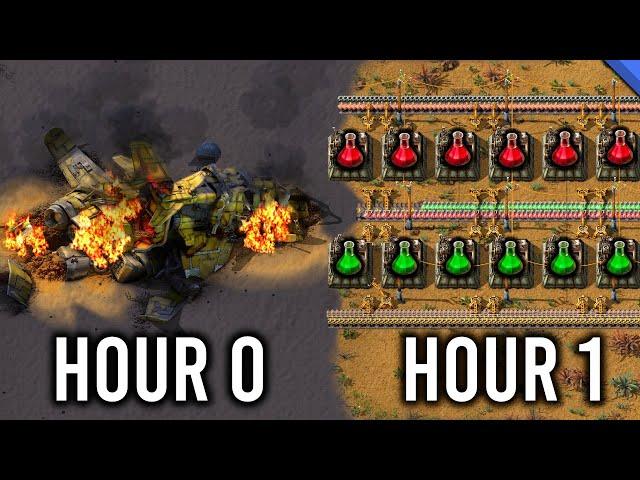 Your First Hour in Factorio | Factorio beginner's guide (Tips And Tricks Tutorial)