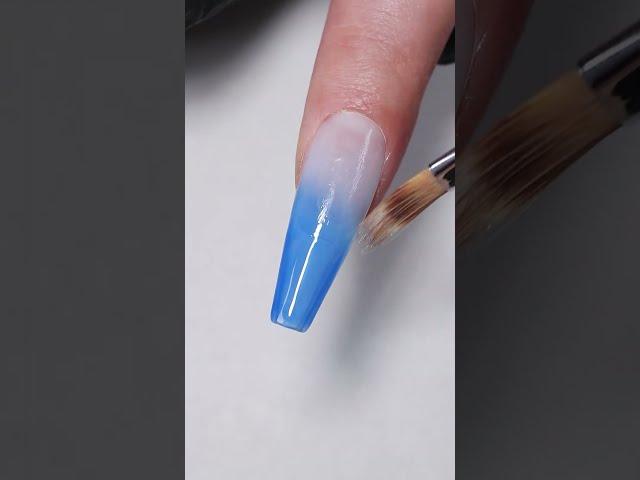 Blue Bubble Summer Ombre Nail Art  | BORN PRETTY