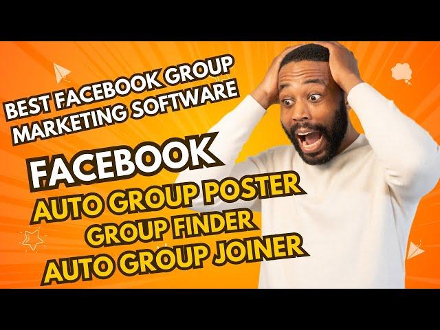 Facebook Automation Auto Group Poster | Auto Group Joiner | Group Finder | Group Posting Software