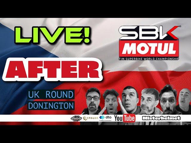 LIVE AFTER MOST SUPERBIKE MISTERHELMET BORGHI SCASSA POLITA GIUGLIANO BOLOGNA VERDINI!