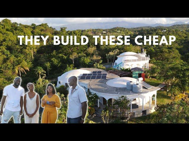 They build the MOST AFFORDABLE homes in Jamaica with solar and water harvesting