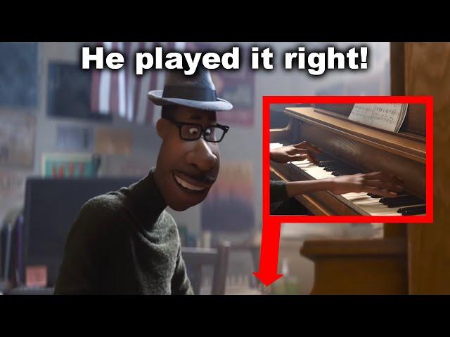 They Animated the Piano Correctly!? (Soul from Disney Pixar)