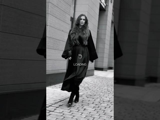 Noble women’s abaya fashion look #style #luxuryfashion #luxuryabaya #modesty