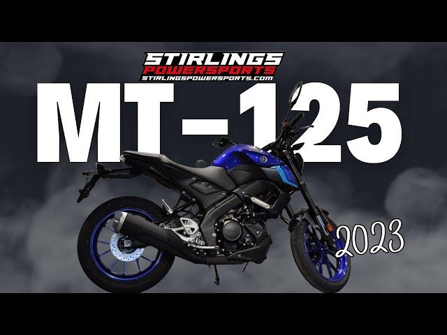 New 23 MT 125 Blue Walkaround