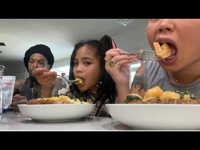 Making Loaded Baked Potatoes with the Kids