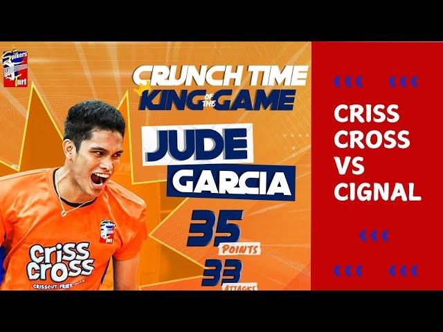 Jude Garcia Highlights #spikersturf #crisscross  #volleyball