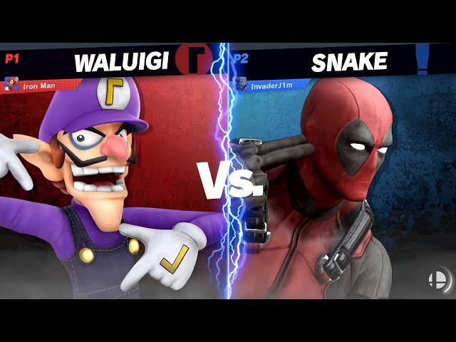 Waluigi in Smash Ultimate!