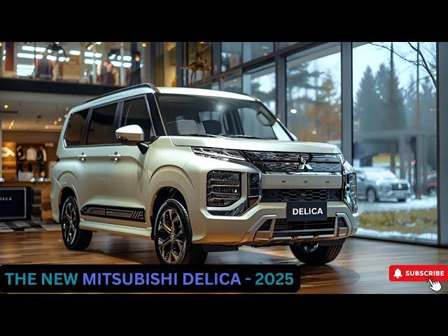 2025 All-New Mitsubishi Delica: New Design with Advanced Technology in an Off-Road MPV!