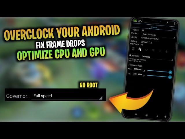 How to Overclock Android NO ROOT | Optimize Cpu and Gpu | Work All Device