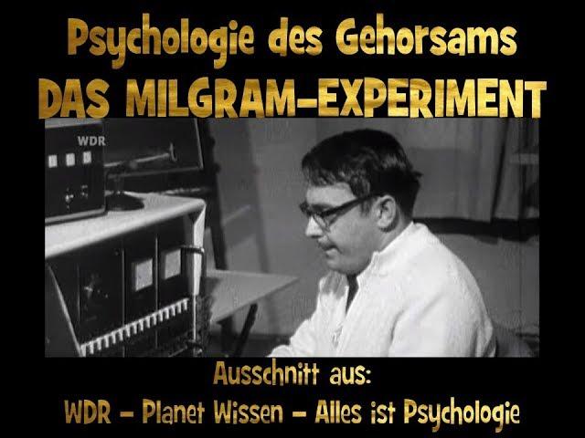 WDR Planet Wissen - Das Milgram Experiment