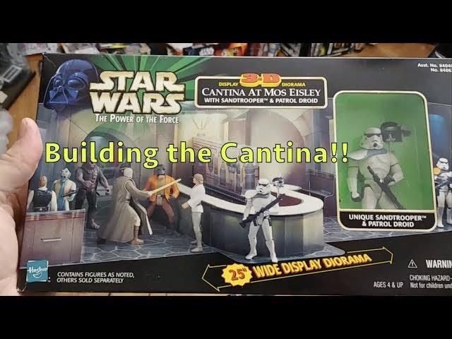 Star Wars Vintage Creature Cantina Build Up