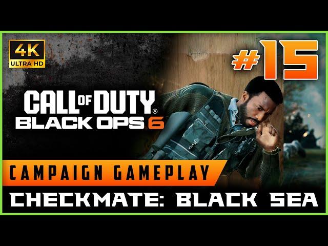 Black Ops 6 - Campaign 4K - Checkmate: Black Sea (Mission 15) *ENDING*