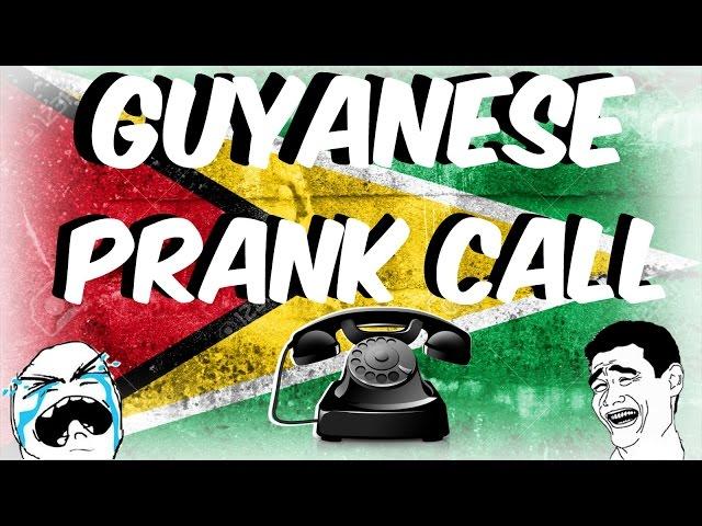 GUYANESE PRANK CALL.Funny!!