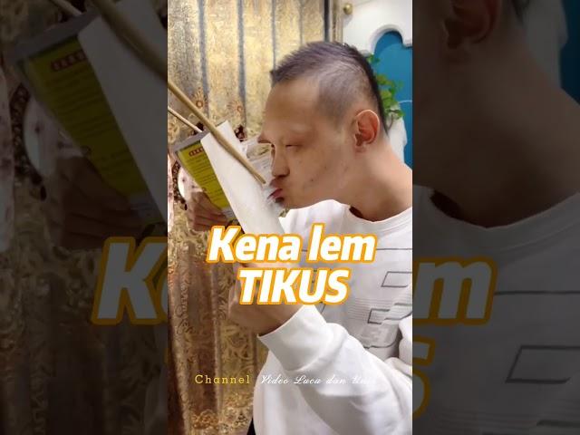 TAK DISANGKA!! Lem tikus salah sasaran