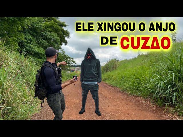 ELE XINGOU O ANJO DE CUZ∆0 , ESPÍRITO DAS TREVAS