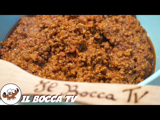 450 - Ragù toscano...la fatica non è invano! (ricetta sugo di carne tipico toscano fatto in casa)