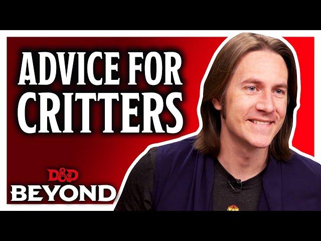 Matt Mercer's advice for critters on becoming D&D players and DM’s - Explorer’s Guide to Wildemount