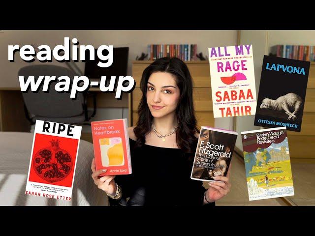 all the books I read in march (reading wrap-up)