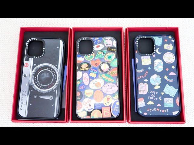 CASETiFY Camera Case, Fruit Stickers by Bodil Jane and World Traveler Impact Case for iPhone 12 Pro