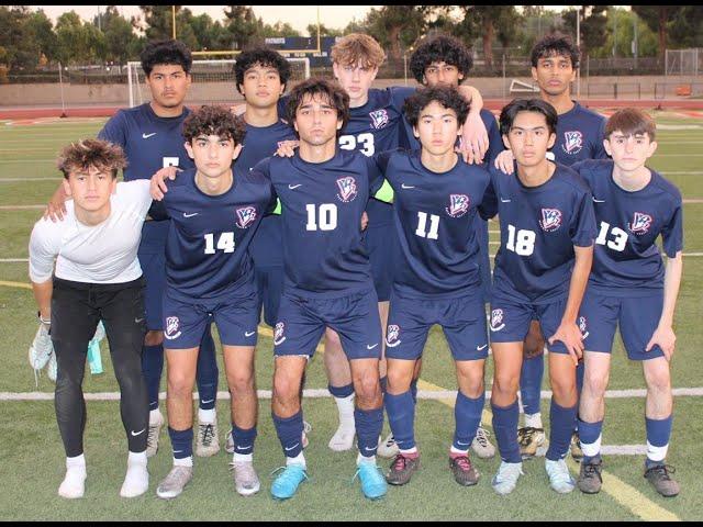 Beckman HS vs Tustin HS  - Varsity Boys Soccer  - Pre-Season  -  2024-11-25