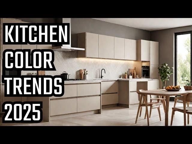 10 Hottest Kitchen Color Trends of 2025 for a Chic, Modern Home