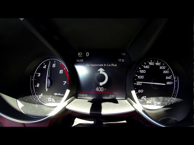 Alfa Romeo Giulia Veloce Q4 280 cv | Accelerazione 0-100 km/h