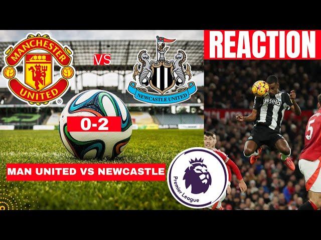 Manchester United vs Newcastle 0-2 Live Stream Premier League EPL Football Match Score Highlights