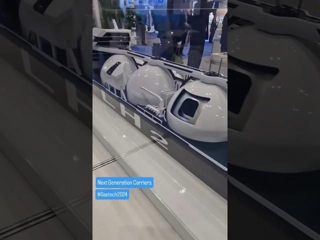 Next Generation #LH2 and #Ammonia Carriers from #gastech2024