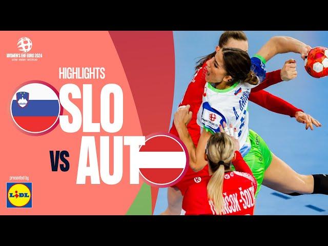 Slovenia  Austria | Highlights | Women’s EHF EURO 2024