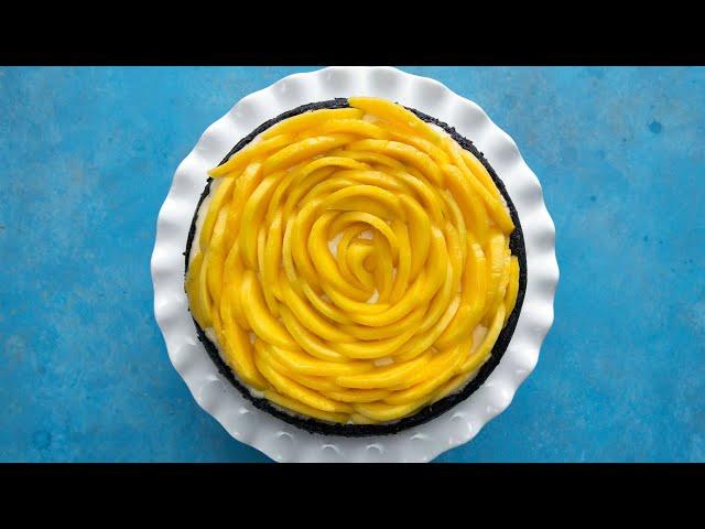 Mango Flower Cheesecake | 30 Days of Mango on Tastemade India | आम का  डेसर्ट