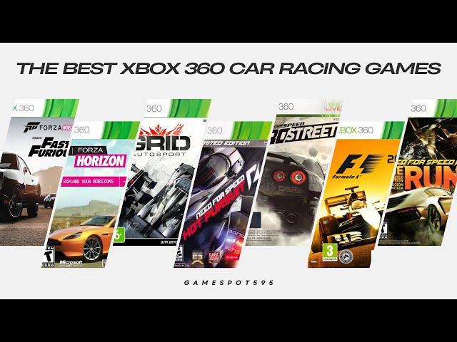 Best Car Racing Games for Xbox 360