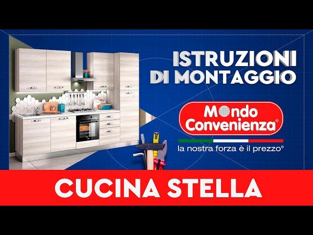 Istruzioni di montaggio: Cucina Stella | MONDO CONVENIENZA