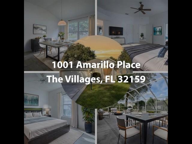 1001 Amarillo Place The Villages FL 32159 | 3 Bedroom Home For Sale