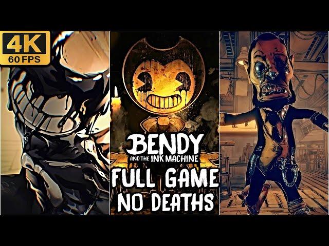 Bendy and the Ink Machine FULL Game Walkthrough - No Deaths 4K60fps (BATIM)