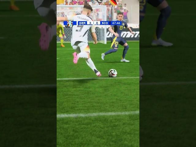 Niclas Füllkrug Goal vs Scotland in #EAFC24  #füllkrug #euro2024 #germany