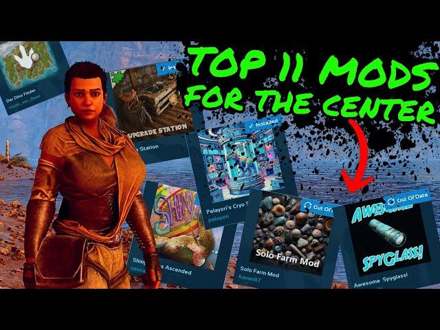 Top 11 MODS For The CENTER in Ark Survival Ascended!!!