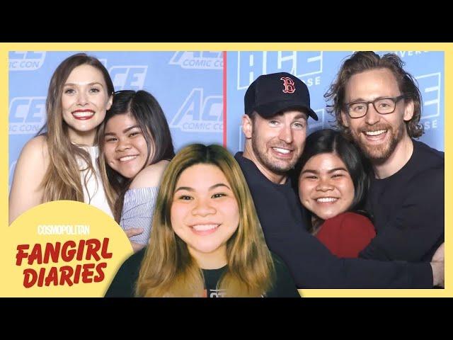 I Got To Hug The Cast Of The Avengers! | Cosmo Fangirl Diaries