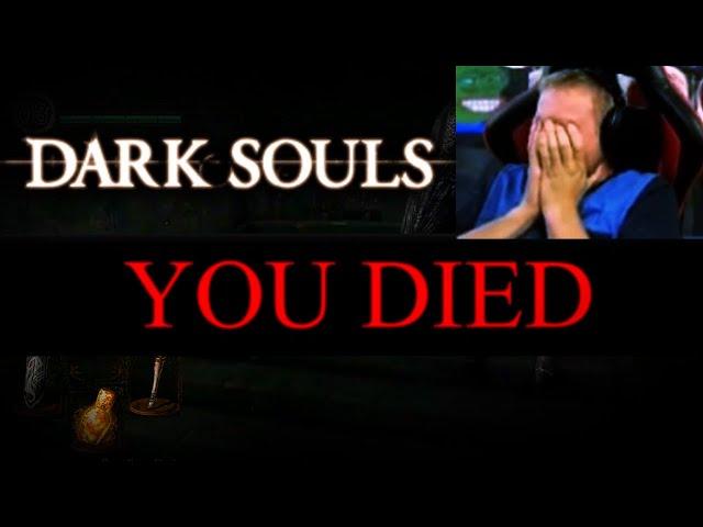 Quin LOSES IT playing Dark Souls - Pt.1