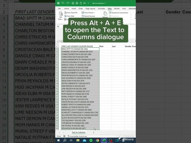 How to Master Excel's Text to Columns for Seamless Data Separation | Excel Tutorial