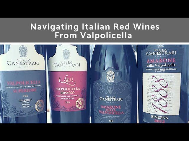 Italian RED Wine: Navigating Valpolicella