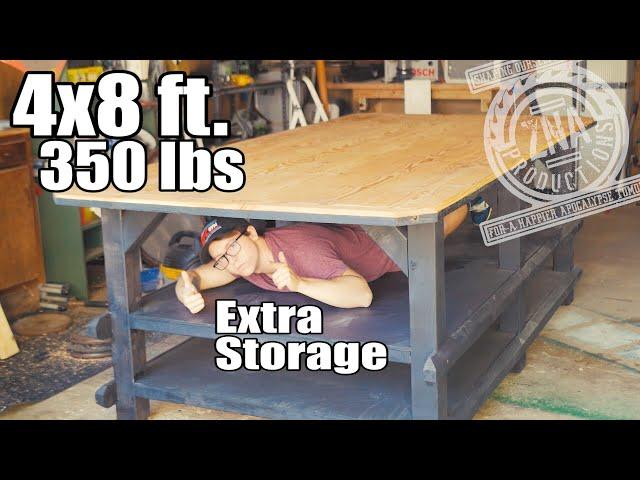 How to Make a Big ol' Work Table