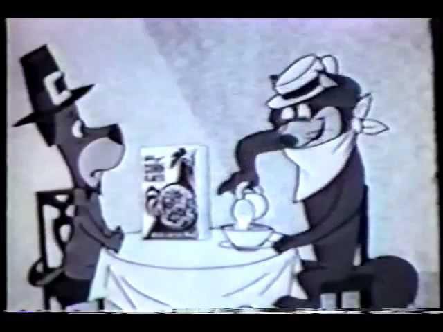 QUICK DRAW McGRAW, HUCKLEBERRY HOUND AND HOKEY WOLF KELLOGG'S COMMERCIALS.mp4