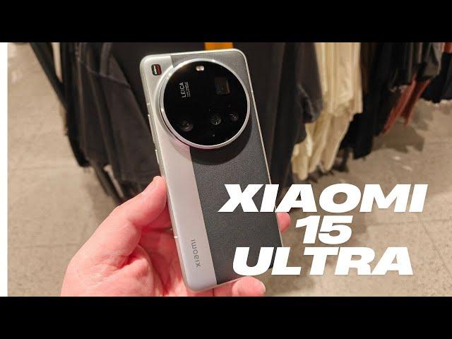 Xiaomi 15 ultra - First impressions!