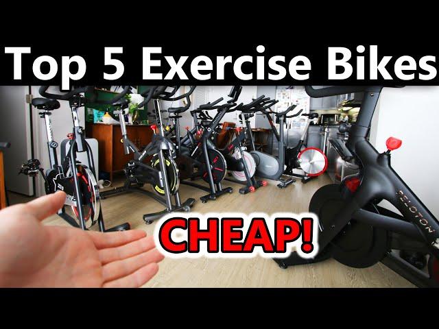 TOP 5 Exercise Bikes Under $1000! (Excellent Peloton alternatives)