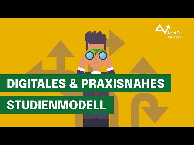 Das Duale Studium der AKAD University: Dual. Digital. Genial